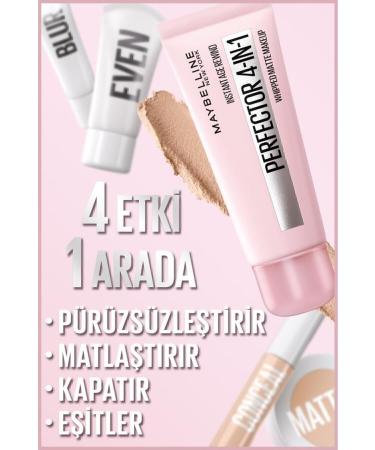 Maybelline New York Perfector 4in1 Whipped Make Up 02 Light Medium - Buy Online on GoSupps.com