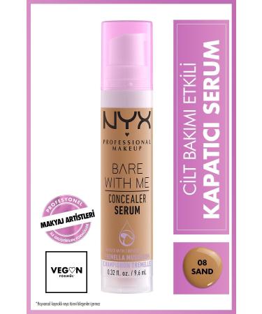 NYX Professional Makeup Bare With Me Concealer Serum 08 Sand