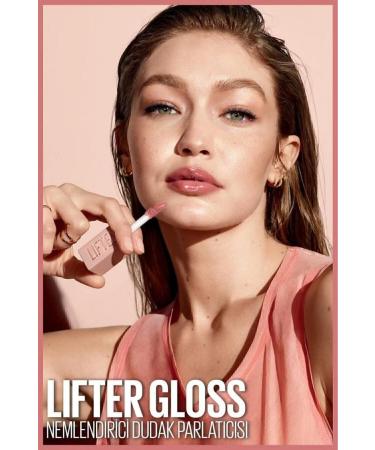 Maybelline New York 90's Girl Lips Lifter Liner 07 Big Lift Lip Pencil + Lifter Gloss 003 Moon Lip Gloss - Buy Online on GoSupps.com