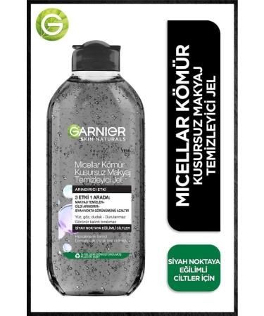 Garnier Aha+bha Anti-Imperfection Serum 30 Ml & Micellar Charcoal Flawless Make-Up Remover Gel 400 Ml - Buy Online on GoSupps.com