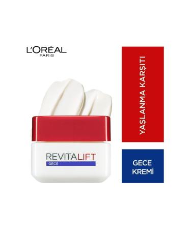 L'Oreal Paris L'or al Paris Revitalift Anti-Aging Night Care Cream - Buy Online on GoSupps.com