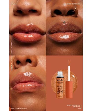 NYX Professional Makeup Butter Gloss Bling Shiny Lip Gloss - 03 Pricey - Buy Online on GoSupps.com