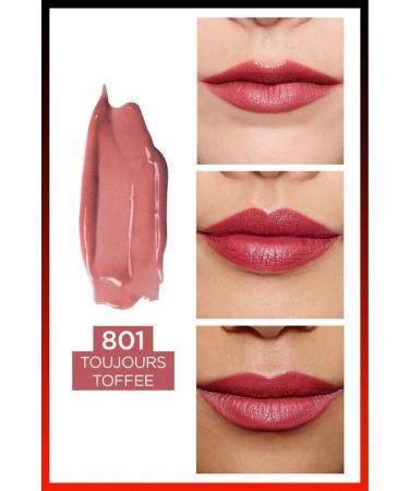 L'Oreal Paris L'or al Paris Infaillible 2-step 24 Hour Liquid Lipstick & Balm - 801 Toujours Toffee - Buy Online on GoSupps.com