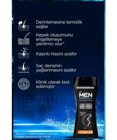  pek Men Formula Anti-Dandruff Effective 6-Piece Shampoo Set - Hair Prone to Falling - Buy Online on GoSupps.com