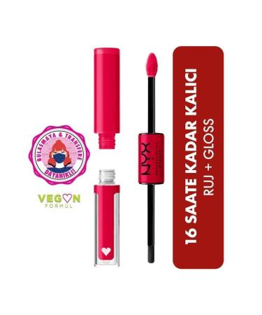 NYX Professional Makeup Shine Loud High Shine Lip Color On A Mission - Lip Gloss