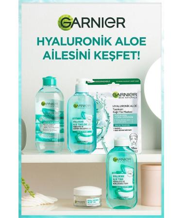 Garnier Hyaluronic Aloe Micellar Flawless Make-Up Remover Water 400ml - Buy Online on GoSupps.com
