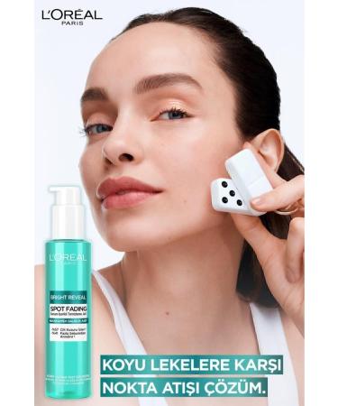 L'Oreal Paris Bright Reveal Anti-Skin Imperfections Serum-Containing Cleansing Gel Niacinamide + Salicylic Acid 150ml - Buy Online on GoSupps.com