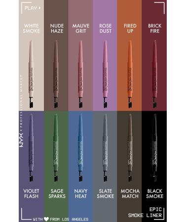 NYX Professional Makeup Epic Smoke Liner Eye Pencil Mauve Grit - Buy Online on GoSupps.com