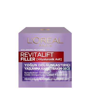 L'Oreal Paris Revitalift Filler Intensive Plumping Anti-Aging Day Cream 50ml - Hyaluronic Acid - Buy Online on GoSupps.com