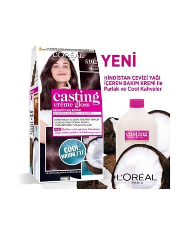 L'Oreal Paris L'or al Paris Casting Cr me Gloss Hair Dye - 5102 Cool Mocha - Buy Online on GoSupps.com