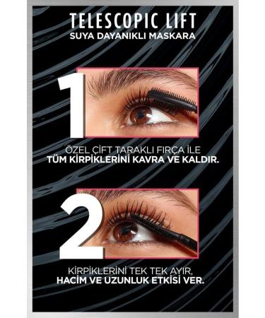L'Oreal Paris Telescopic Lift Waterproof Mascara - Buy Online on GoSupps.com