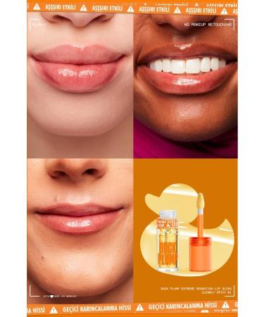 NYX Professional Makeup Duck Plump Lip Gloss - 01 Clearly Spicy - Buy Online on GoSupps.com
