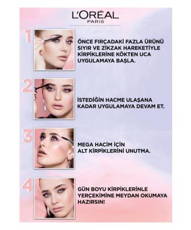 L'Oreal Paris Air Volume Mega Mascara - Buy Online on GoSupps.com