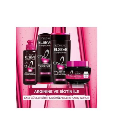 Elseve 3-Piece 390ml Complete Resistance Anti-Loss Shampoo + 175ml Conditioner Set - Buy Online on GoSupps.com