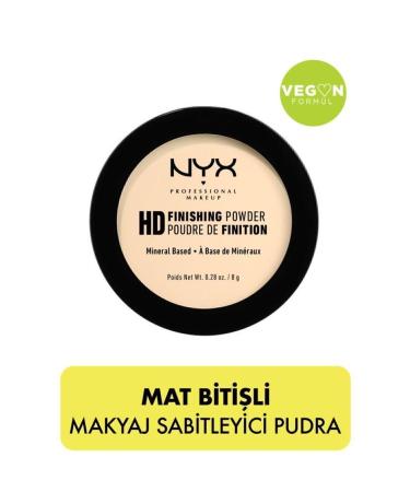 NYX Professional Makeup Fixing Powder - High Definition Finishing Powder Banana 8 g 800897834678