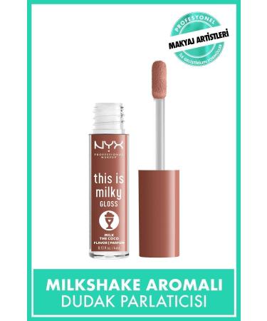 NYX Professional Makeup This Is Milky Gloss Lip Gloss - Milk The Coco
