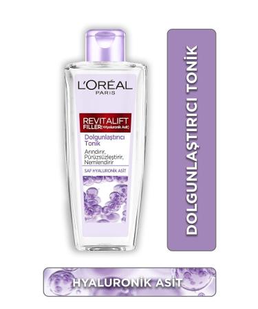 L'Oreal Paris L'or al Paris Revitalift Filler Plumping Toner 200ml - Hyaluronic Acid