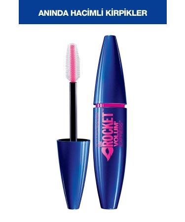 Maybelline New York Volum' Express Rocket Extra Black Mascara & Instant Anti Age Eraser Concealer - 01 Light - Buy Online on GoSupps.com