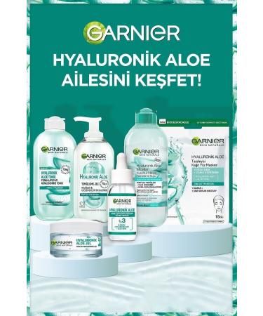 Garnier STD Hyaluronic Aloe Cleansing Gel 200ml Classic - Buy Online on GoSupps.com