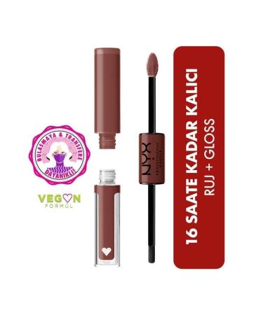 NYX Professional Makeup Shine Loud High Shine Lip Color Boundary Pusher - Lip Gloss