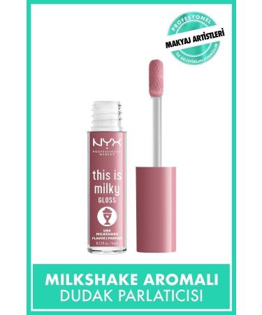 NYX Professional Makeup This Is Milky Gloss Lip Gloss - Ube Milkshake