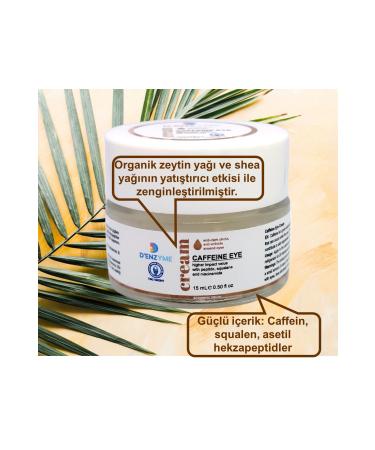 D'ENZYME Caffeine Under Eye Cream - Anti-Dark Dark Circles (FOR DARK CIRCLES PUFFINESS AND CROW'S FEET) - Buy Online on GoSupps.com