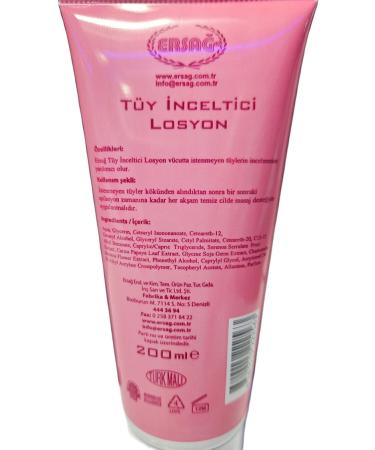 Ersa Hair Reducing Lotion