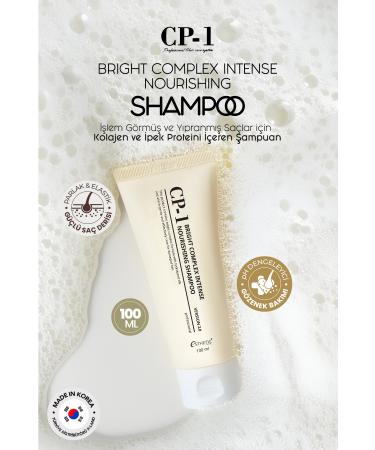 ESTHETIC HOUSE CP-1 Collagen and Silk Protein Anti-Breakage Intensive Nourishing Protein Shampoo Bright Complex 100 ml - Buy Online on GoSupps.com