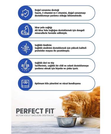 Perfect Fit Adult Chicken Dry Food 1.4 KG 3X - Buy Online on GoSupps.com