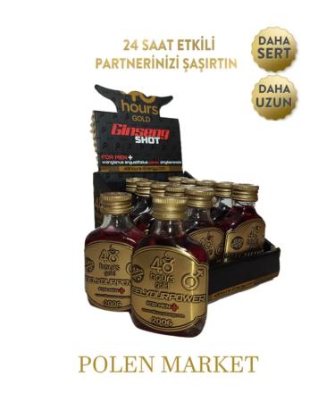 pollen marketing Shot 12'li | Polen Marketing | Performance Enhancer | 48 Hours - Buy Online on GoSupps.com