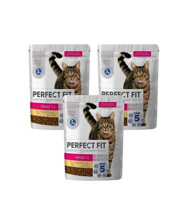 Perfect Fit Adult Chicken Dry Food 750G 3X - Buy Online on GoSupps.com