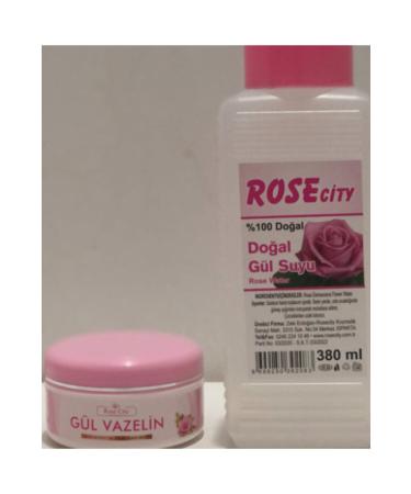 rosecity Rose City Rose Vaseline 75 Ml Buy Rose City Natural Rosewater 380 Ml Gift