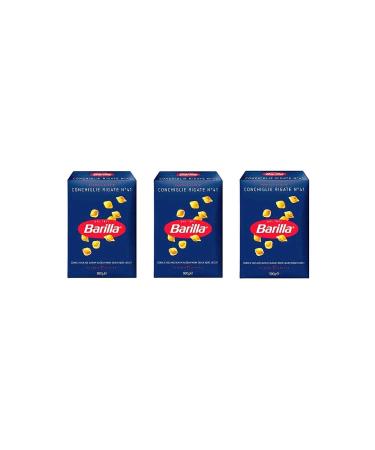 Barilla BAR LLA CONCHIGLIE RIGATE/ SEA SHELL 3X500GRAM