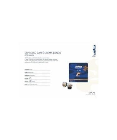 LavAzza Blue Caffe Crema Lungo 100 Pack Capsules - Buy Online on GoSupps.com