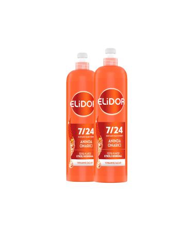 Elidor 7/24 Rescue Hair Care Cream Instant Repair Damaged Hair 240 ml X2 - Buy Online on GoSupps.com