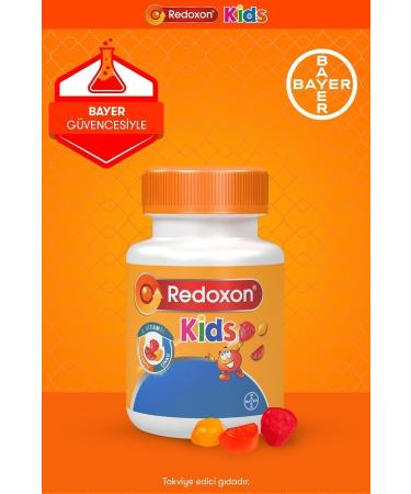 Redoxon Kids 60 Chewable Gummy I Vitamin C Vitamin D and Zinc Supplement for Children - Buy Online on GoSupps.com