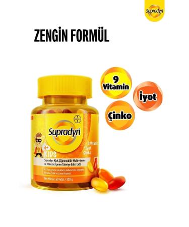 Supradyn Kids Magic Beans 60 - Buy Online on GoSupps.com