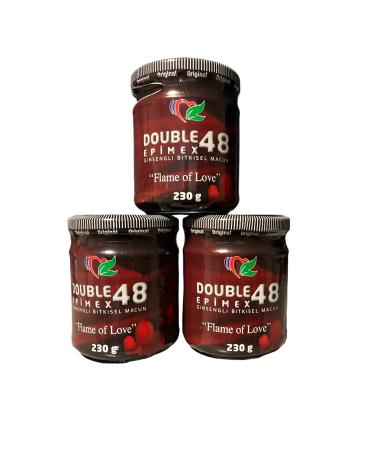 Lifebox Double Epimex 48 Ginseng Honey Carob Paste 230gr 3-box