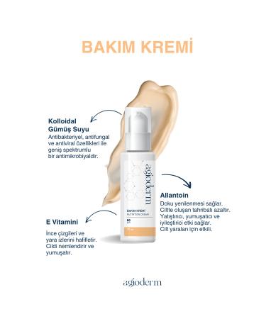 agioderm Colloidal Silver Water and Care Cream - Buy Online on GoSupps.com