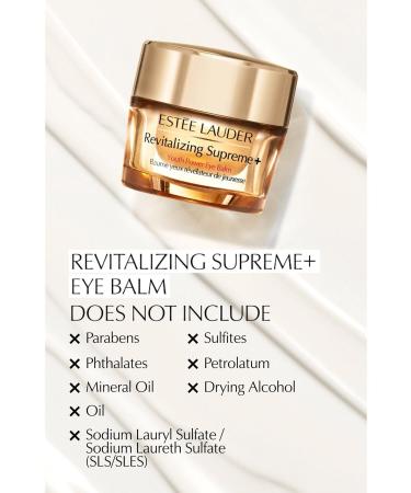 Estee Lauder Revitalizing Supreme Eye Balm Multi-Purpose Anti-Aging Eye Cream 15ml Hyaluronic Acid Collagen - Buy Online on GoSupps.com