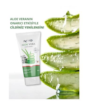 Acto Aloe Vera Hand Cream 50 ml | Aloe Vera Extract Hand Care Cream | New Formula - Buy Online on GoSupps.com