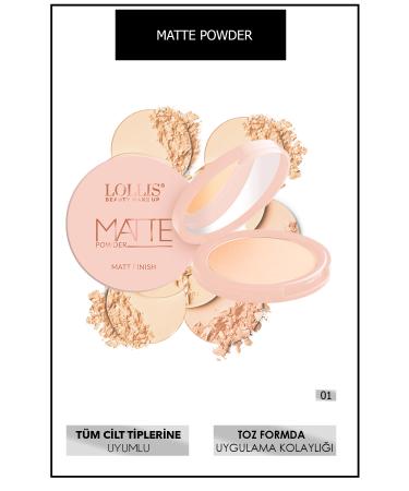 Lollis Matte Powder 01 /matte Powder 01