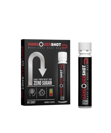 HANGOVERSHOT Zero Sugar Save Your Next Day 4*25
