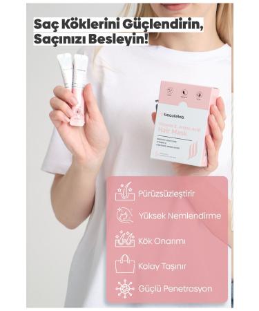 Beautelab Repairing Nourishing Revitalizing Hair Care Mask and Detox for Dry Dyed and Damaged Hair - Buy Online on GoSupps.com