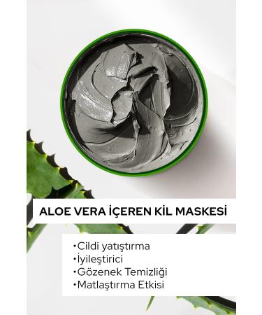 Black Red Black&Red Clay Mask Face Mask Aloe Vera Containing Clay Face Mask - 400g - Buy Online on GoSupps.com