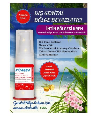 Kisarna Whitening Cream For Darkening Whitening Genital & Face & Armpit Whitening - Buy Online on GoSupps.com