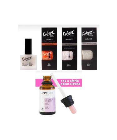 Kalyon Care Oil Protective Whitening 4 Piece Set + Joy Line Eyebrow Eyelash Repair Extender