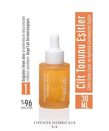 BugaLab Brightening and Renewing Skin Care Serum | High Concentration Vitamin C