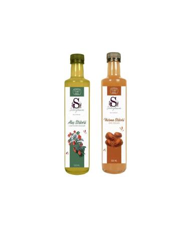 Suheylaana Natural Hawthorn Vinegar 500 Ml And Date Vinegar 500 Ml