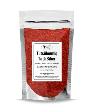 TOS The Organic Spices Smoked Sweet Paprika 1 kg (1st Quality) Capsicum annuum / Smoked Sweet Paprika